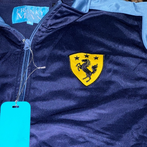 NWT: Men’s FRANKY MAX Full zip front Track Jacket - Picture 2 of 5